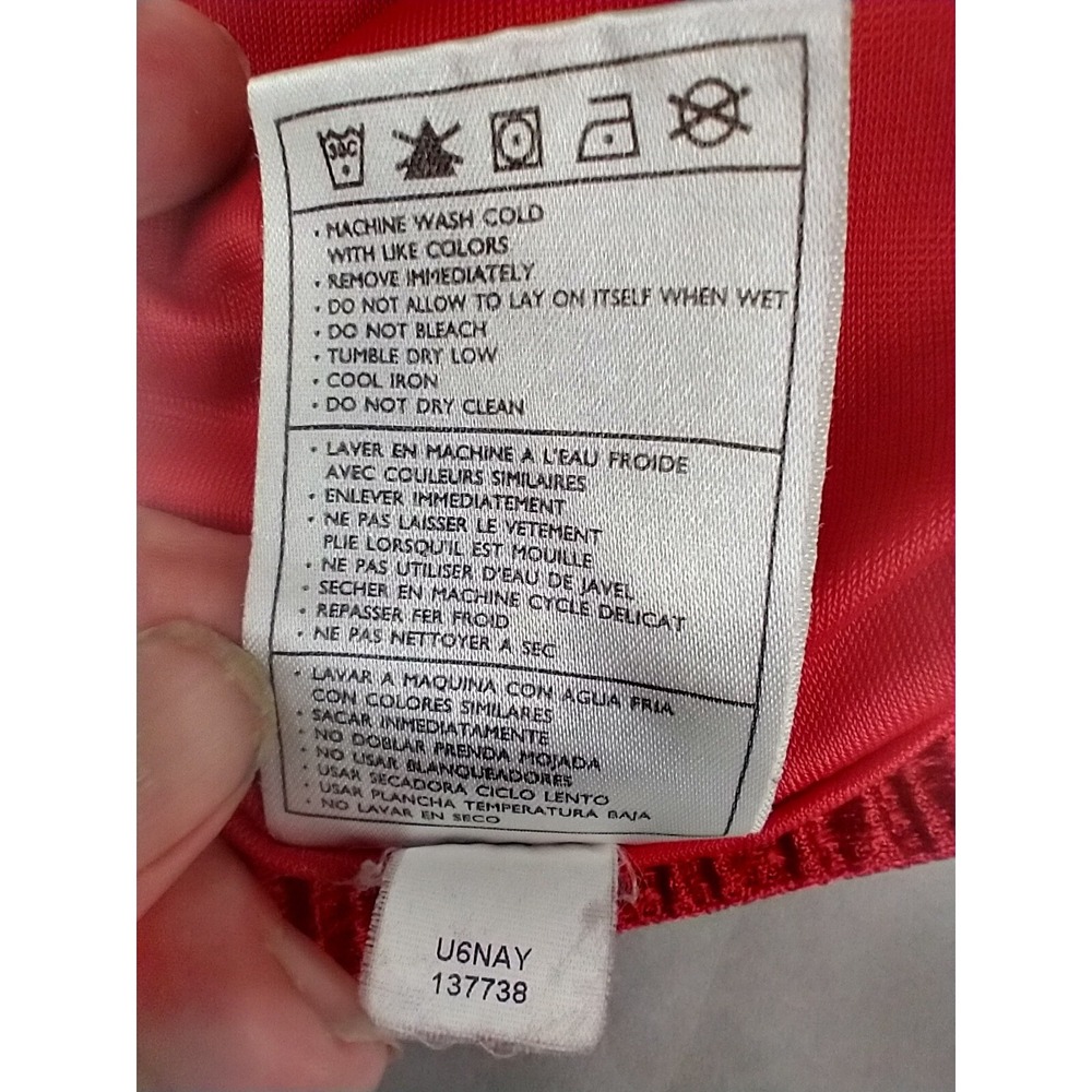 Nike Basketball Dazzle Money Shorts - Red -‎ Mens Large - Picture 11 of 13